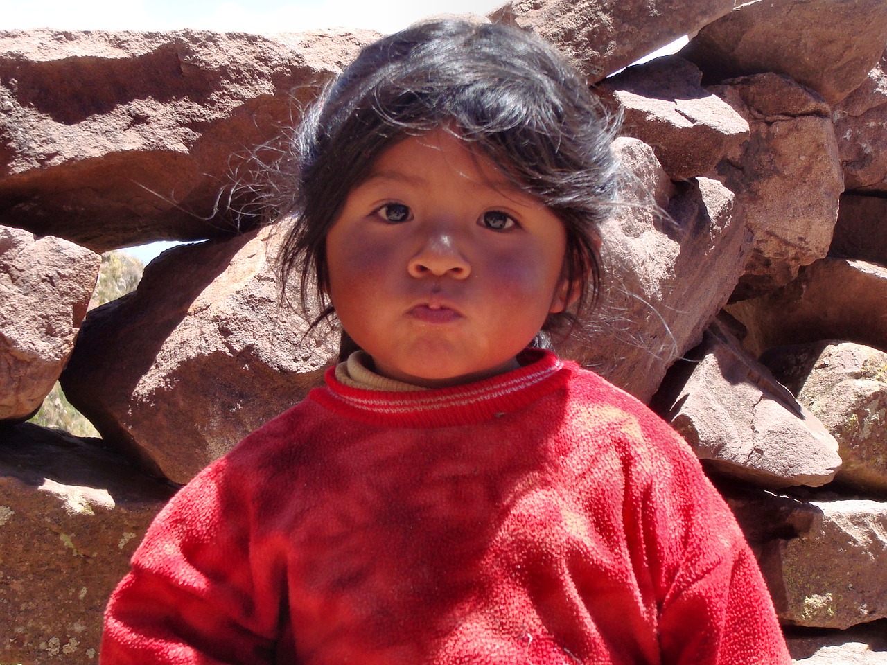 peru, girl, child